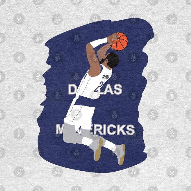 Kyrie Irving with the ball in his hands by GiCapgraphics